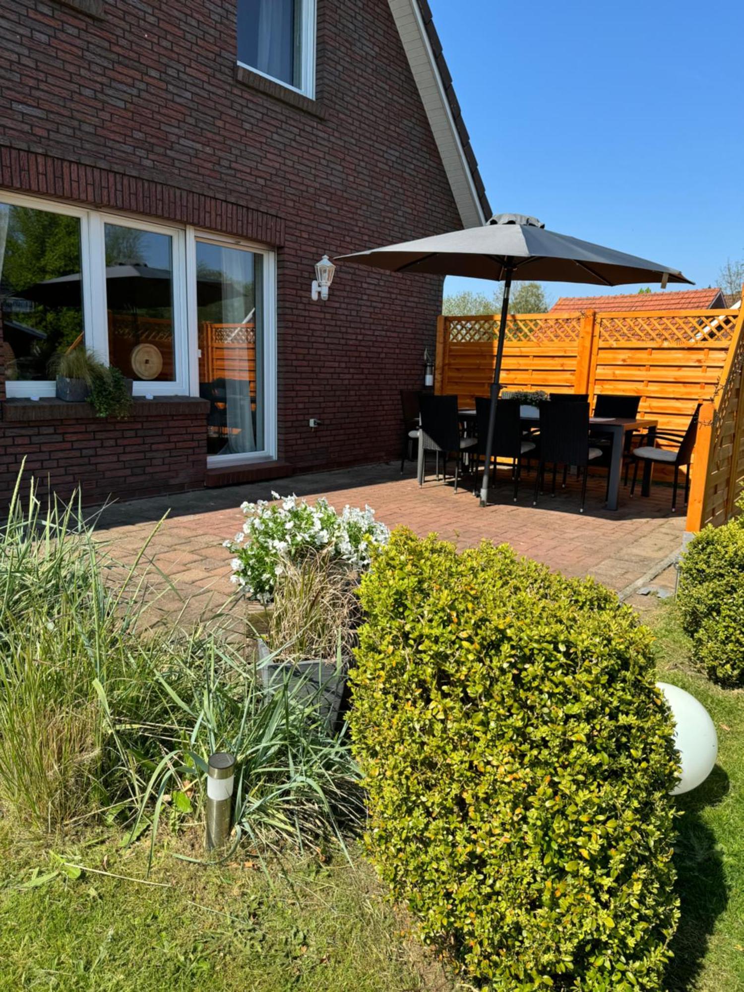Ferienhaus Meinke Burhafer Feldstrich Eksteriør billede